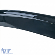 Wind deflector rain deflector 2-piece black tinted for VW Caddy V SB from 2020-image-6258972