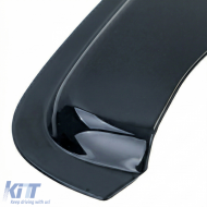 Wind deflector rain deflector 2-piece black tinted for Citroen Jumper from 2006-image-6259004