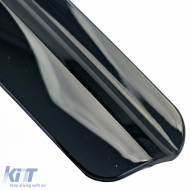 Wind deflector rain deflector 4-piece black for Mercedes GLE W166 2015-2019-image-6259185