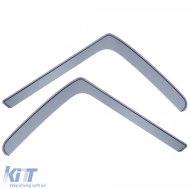 Wind deflector rain deflector wind protection clear for Mercedes Sprinter W907 from 18-image-6261397