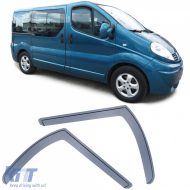 image-7-Wind deflector rain deflector wind shield black smoke for Renault Trafic JL 01-14