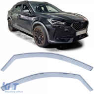 image-70-Wind deflector rain deflector wind shield black smoke for Cupra Formentor from 20