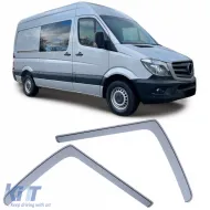 image-16-Wind deflector rain guard wind protection black for Mercedes Sprinter W906 06-18
