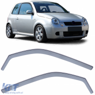image-19-Wind deflector rain guard wind protection black smoke for VW Lupo 6E 98-05