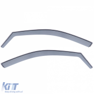 Wind deflector rain guard wind protection black smoke for Kia Sportage from 21-image-6261359