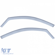 Wind deflector rain guard wind protection black smoke for Cupra Ateca from 18-image-6261389