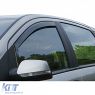 Wind deflector rain guard wind protection black smoke for Cupra Ateca from 18-image-6261394