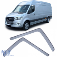 image-31-Wind deflector rain guard wind protection black for Mercedes Sprinter W907 from 18