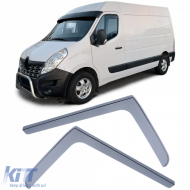 Wind deflector rain guard wind protection black smoke for Renault Master 3 from 10 - ODWWR6027037