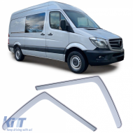 image-13-Wind deflector rain guard wind protection clear for Mercedes Sprinter W906 06-18