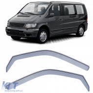 image-19-Wind deflector rain wind protection black for Mercedes V-Class Vito W638 96-03