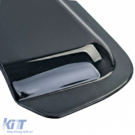 Wind deflectors rain guards 2-piece black tinted for VW Caddy 3 2k 2004-2015-image-6259023