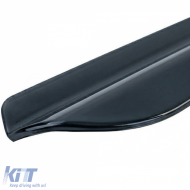 Wind deflectors rain guards 2-piece black tinted for VW Caddy 3 2k 2004-2015-image-6259025