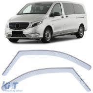 image-16-Windabweiser Regen Schutz klar geeignet für Mercedes V-Class Vito W639/2 W447 ab 14