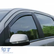Windabweiser Regen Schutz schwarz, geeignet für Mercedes E-Class W124 S124 85-95-image-6193395