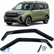 Windabweiser Regenabweiser 2-teilig Schwarz für Ford Tourneo Courier ab 2023 - ODCAF6025761