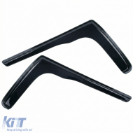 Windabweiser, Regenabweiser, 2-teilig, schwarz getönt, geeignet für Ford Transit ab 2013-image-6258930