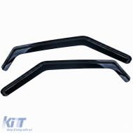Windabweiser Regenabweiser 2-teilig Schwarz geeignet für Ford Tourneo Courier ab 2023-image-6259277