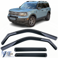 image-70-Windabweiser Regenabweiser 4-teilig Schwarz für Ford Bronco Sport ab 2020