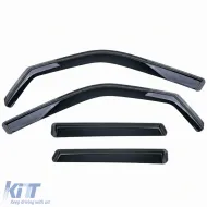 Windabweiser Regenabweiser 4-teilig Schwarz geeignet für Ford Bronco Sport ab 2020-image-6259240