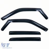 Windabweiser Regenabweiser 4-teilig Schwarz geeignet für Ford F150 2014-2020-image-6259271