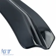 Windabweiser Regenabweiser 4-teiliges Set schwarz getönt geeignet für VW Golf 5 2004-2009-image-6258999