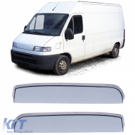 image-12-Windabweiser, Regenabweiser, klare Windschutzscheibe, geeignet für Fiat Ducato 2 230 244 94-06