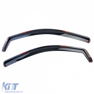 Windabweiser Regenabweiser schwarz geeignet für Ford Tourneo Transit Custom ab 2023-image-6208910
