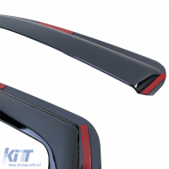 Windabweiser Regenabweiser schwarz geeignet für Ford Tourneo Transit Custom ab 2023-image-6208914