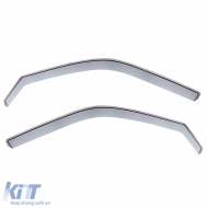 Windabweiser, Regenabweiser, Windschutz, klar, geeignet für VW T5 Bus Transporter 03-15-image-6209629