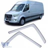 image-64-Windabweiser, Regenabweiser, Windschutz, klar, geeignet für Mercedes Sprinter W907 ab 18
