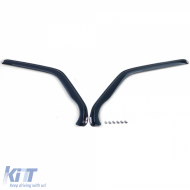 Windabweiser, Regenabweiser, Windschutz, schwarz rauch für VW T4 Bus Transporter-image-6192359