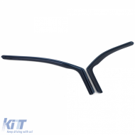 Windabweiser, Regenabweiser, Windschutz, schwarz rauch für VW Caddy 3 04-15-image-6192374
