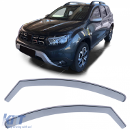 image-23-Windabweiser, Regenabweiser, Windschutz, schwarz rauch für Dacia Duster 2 SR ab 17