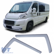 image-31-Windabweiser, Regenabweiser, Windschutz, schwarz rauch für Fiat Ducato 3 250 ab 06