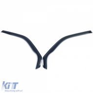 Windabweiser Regenabweiser Windschutz schwarz rauch für VW Bus T5 T6 ab 03-image-6203972