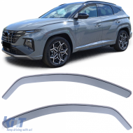 image-23-Windabweiser, Regenabweiser, Windschutz, schwarz rauch für Hyundai Tucson NX4 ab 20