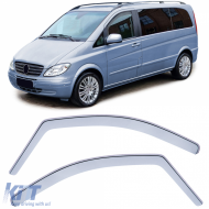 image-13-Windabweiser, Regenschutz, klare Windschutzscheibe, geeignet für Mercedes Vito Viano W639 03-13