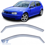 image-16-Windabweiser, Regenschutz, Windschutz, klar, geeignet für VW Golf 4 97-06 5-Türer