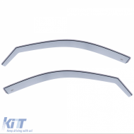 Windabweiser, Regenschutz, Windschutz, klar, geeignet für VW Golf 4 97-06 5-Türer-image-6208468