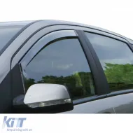 Windabweiser, Regenschutz, Windschutz, klar, geeignet für VW T5 Bus Transporter 03-15-image-6208822