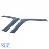 Windabweiser, Regenschutz, Windschutz rauchig, geeignet für Ford Tourneo Transit Custom 12-23-image-6202964
