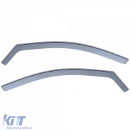 Windabweiser, Regenschutz, Windschutz, schwarz rauchig, geeignet für VW Golf 7 12-19 5-Türer-image-6204053