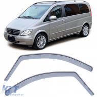 image-8-Windabweiser, Regenschutz, Windschutz, schwarz, geeignet für Mercedes Vito Viano W639 03-13