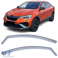 image-13-Windabweiser, Regenschutz, Windschutz, schwarz rauch für Renault Arkana ab 19