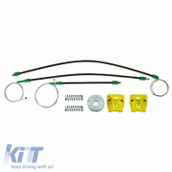 Window Regulator Repair Kit suitable for VW Golf IV (4) 98-04 / Bora 98-05 Front Right And Left Door 8 Pieces