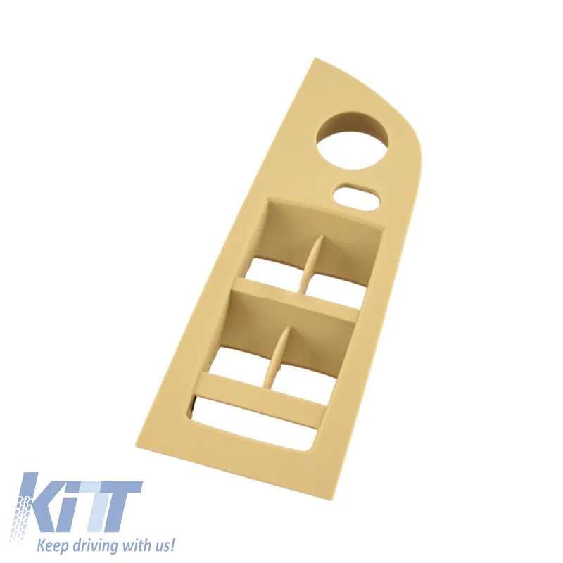 Window Switch Panel suitable for BMW 3 E90 05-11 Left Front Door (drivers) Without Mirror Hole Beige