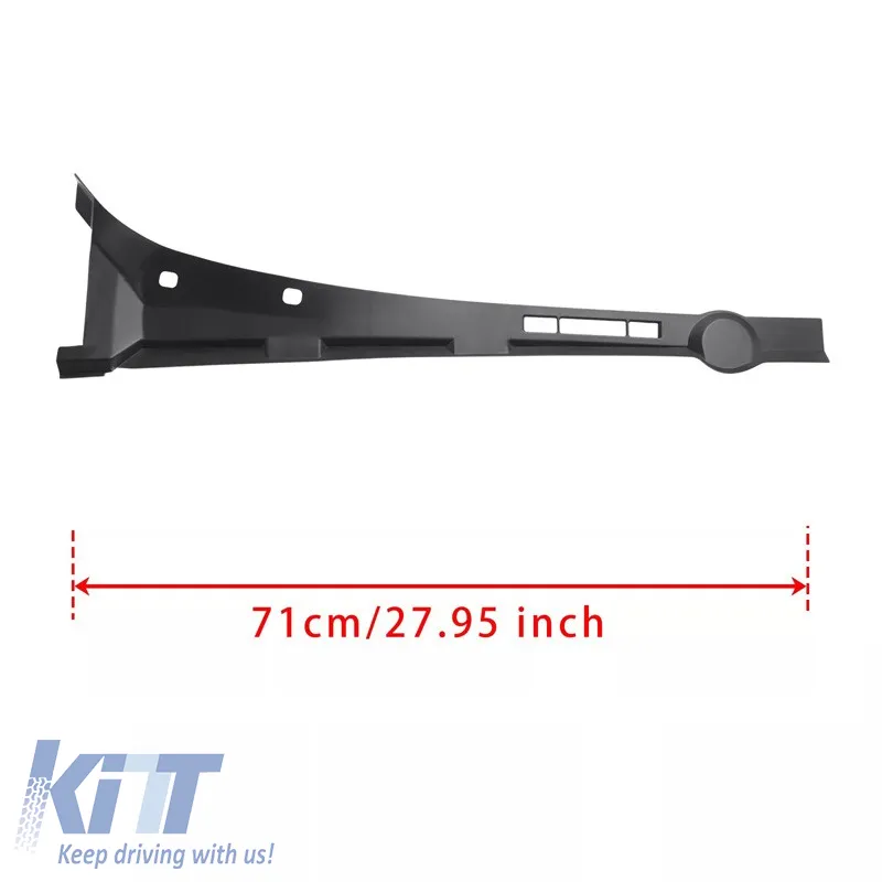 Windshield Wiper Vent Cowl Grille Panel suitable for BMW 3 E36 90-99 Right Piece