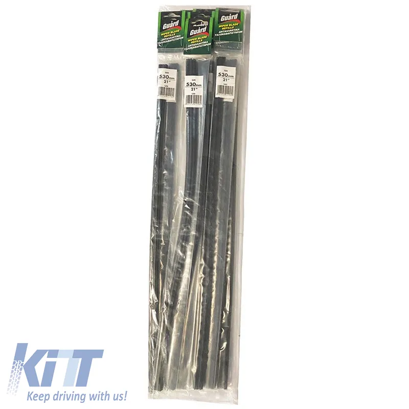 Wiper Blade Rubber Refill Parts "Guard 1258" 53cm / 21" (H: 11mm W: 530mm D: 5mm) 20 Pieces