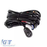 Wiring Kit suitable for Fog Lamps and LED Bars with Relay and Switch 12Volt 40amp